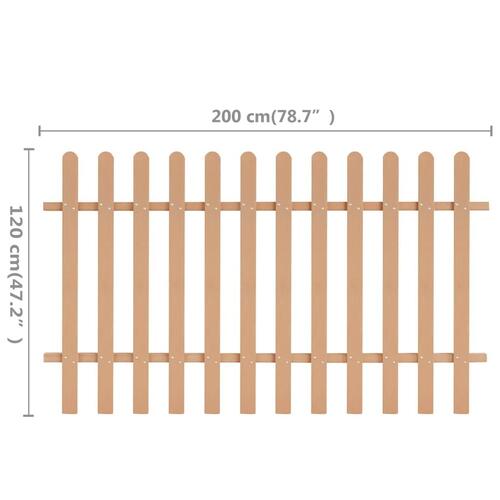 Stakit 200x120 cm WPC