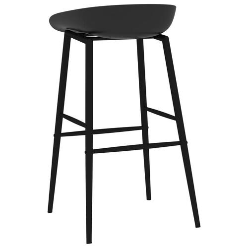 Barstole 4 stk. sort