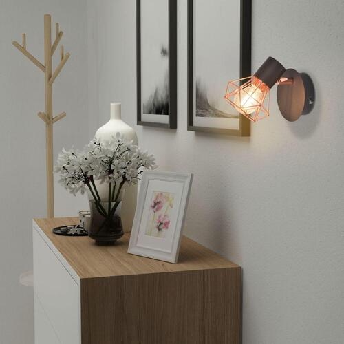 Væglamper 2 stk. med 2 LED-pærer 8 W