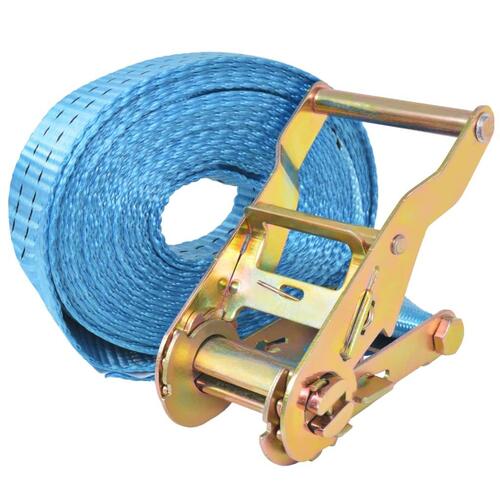 Surringsbånd 10 stk. 2 ton 6 m x 38 mm blå