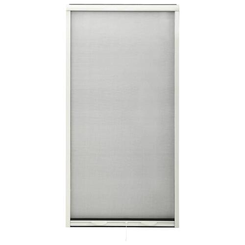 Nedrulleligt insektnet til vinduer 70x150 cm hvid