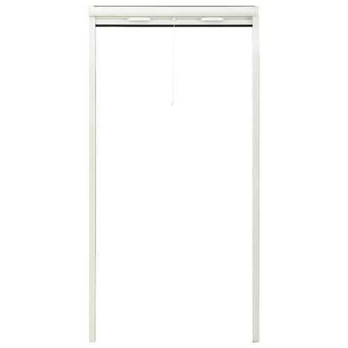Nedrulleligt insektnet til vinduer 70x150 cm hvid