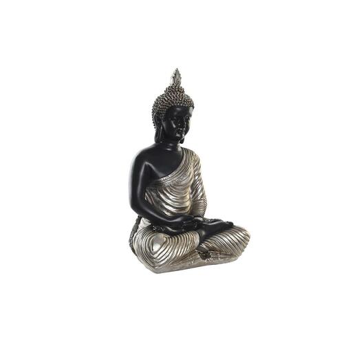 Dekorativ figur Gylden Buddha Harpiks (31 x 22 x 49 cm)