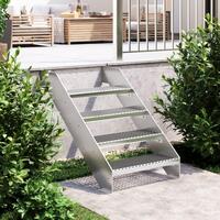 Trappetrin 60x24x7 cm trinrist galvaniseret stål