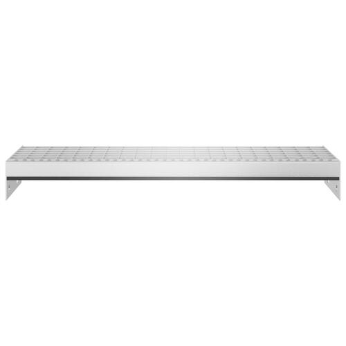Trappetrin 60x24x7 cm trinrist galvaniseret stål