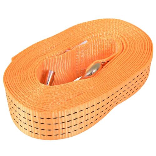 Surringsbånd med skralde 10 stk. 2 ton 8 m x 50 mm orange