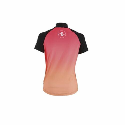 Bade T-shirt Aqua Sphere Rash Guard Pink Dame L