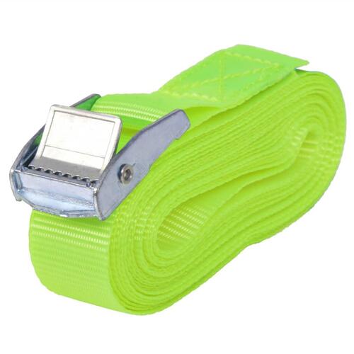 Surringsbånd 10 stk. 0,25 ton 5 m x 25 mm fluorescerende grøn