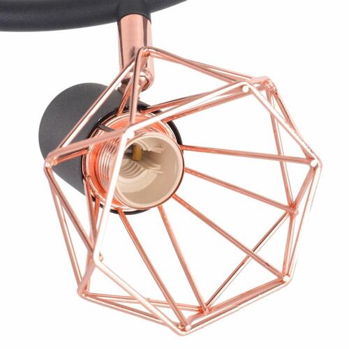 Loftslampe med 3 LED-filamentpærer 12 W
