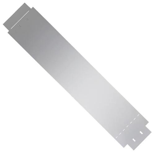 Havekanter 5 stk. galvaniseret stål 100 x 19 cm