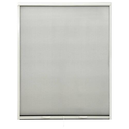Nedrulleligt insektnet til vinduer 150x170 cm hvid