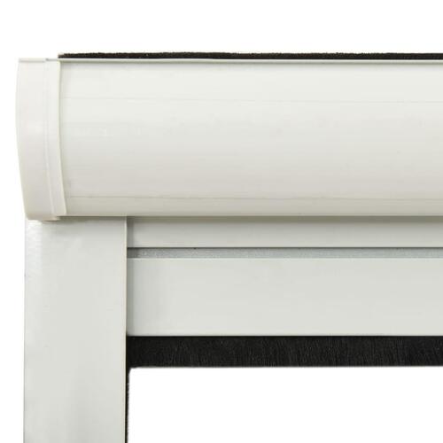 Nedrulleligt insektnet til vinduer 150x170 cm hvid
