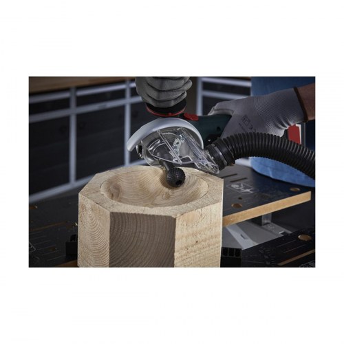 Vinkelsliber-rasp halvrund - Wolfcraft 4386000, Ø 3,1 cm