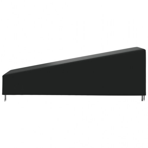 Overtræk til liggestol 2 stk. 203x81x25/63 cm 420D oxfordstof
