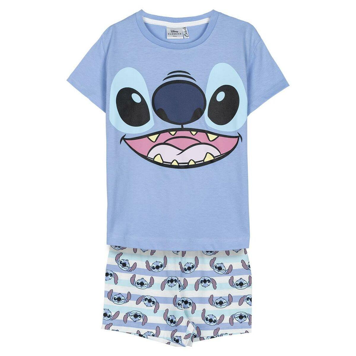 Nattøj Børns Stitch Blå 8 år