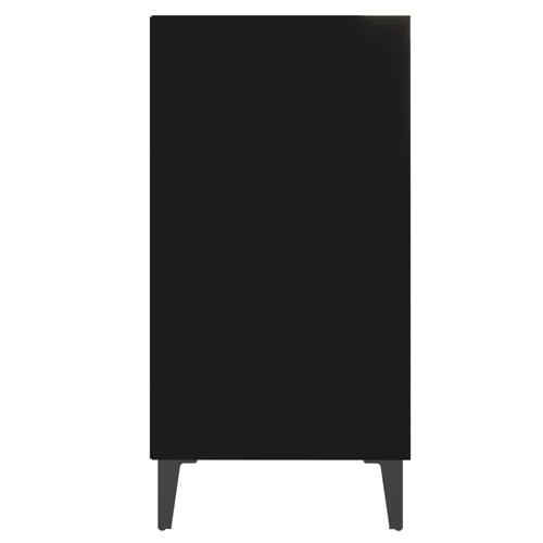 Skænk 57x35x70 cm konstrueret træ sort
