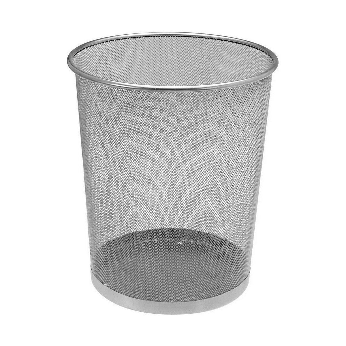 Papirkurv i metal 29,5 cm - mesh design