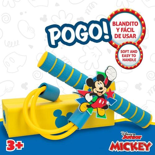 Pogobouncer Mickey Mouse 3D Gul Børns (4 enheder)