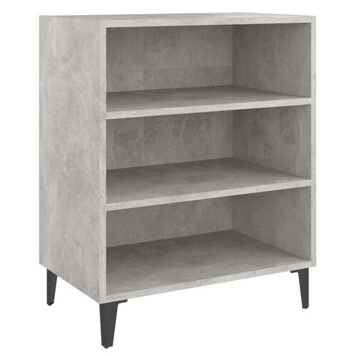 Skænk 57x35x70 cm konstrueret træ betongrå