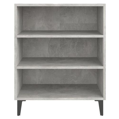 Skænk 57x35x70 cm konstrueret træ betongrå