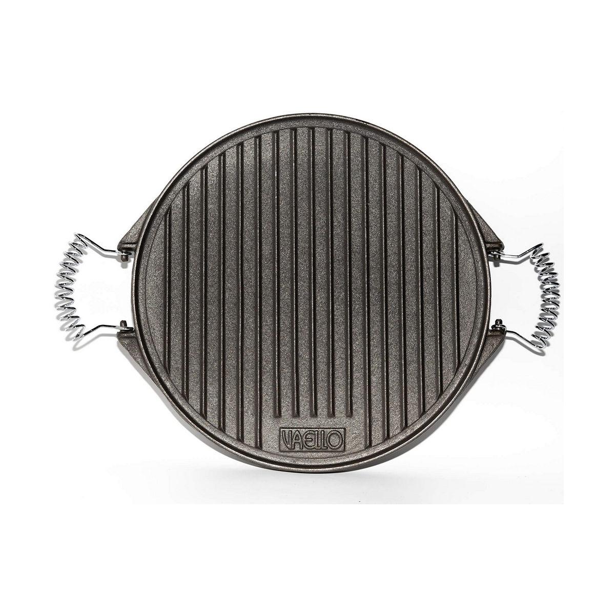Vaello grillpande i grå støbejern, Ø 32 cm