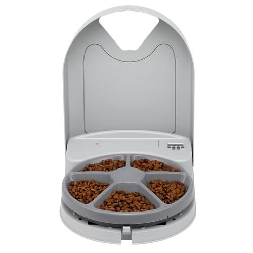 PetSafe foderautomat til kæledyr Eatwell til 5 måltider med timer grå