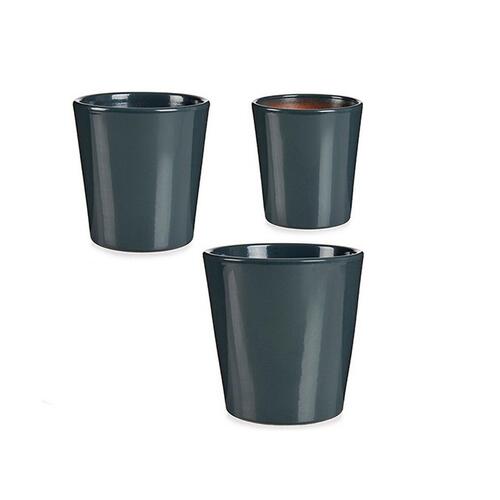 plantekrukker Antracit Ler (6 enheder)