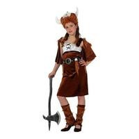 Kostume til børn Viking mand 5-6 år