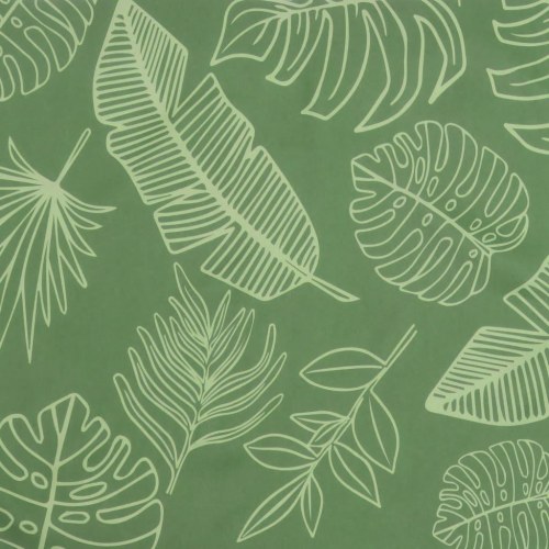 Stolehynder 2 stk. 40 × 40 × 7 cm - stof med bladmønster