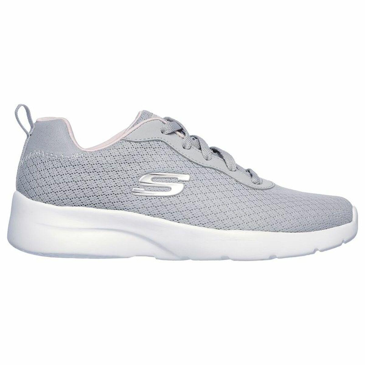 Sportssneakers til damer Skechers Dynamight 2.0 - Eye To Lysegrå 40