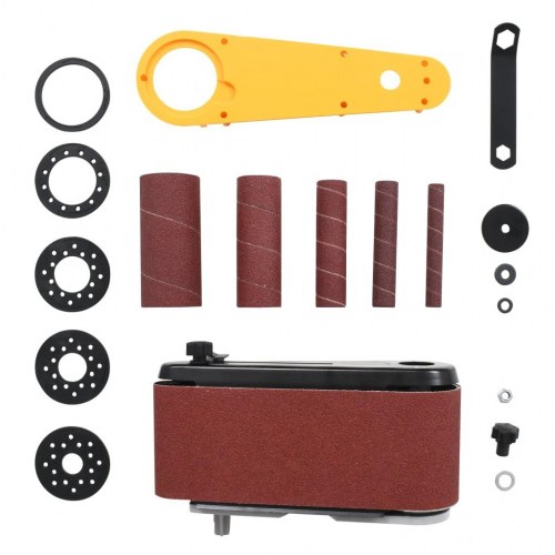 Oscillerende spindel- og båndpudser 450 W blå