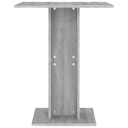 Bistrobord 60x60x75 cm konstrueret træ grå sonoma-eg
