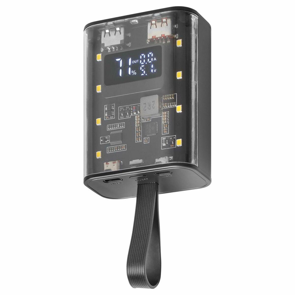 Mars Gaming MPK10K powerbank - Sort 10.000 mAh