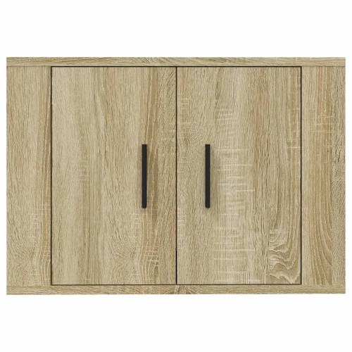 Væghængt tv-skab 57x34,5x40 cm sonoma-eg