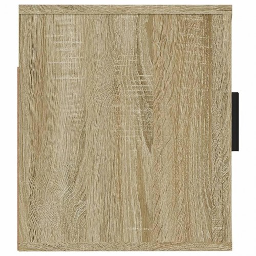 Væghængt tv-skab 57x34,5x40 cm sonoma-eg