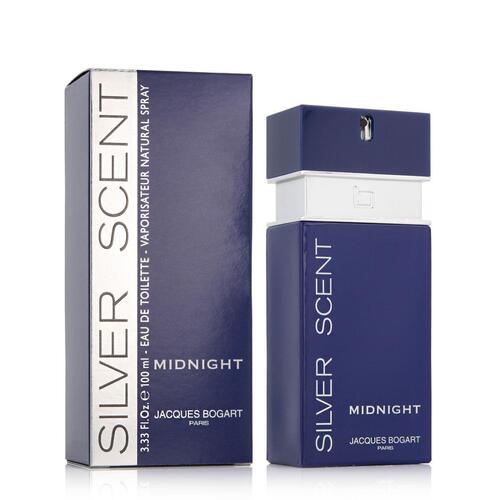 Herreparfume Jacques Bogart EDT Silver Scent Midnight 100 ml