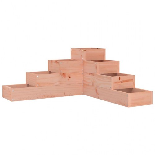 Plantekasse i 4 niveauer 80,5 x 79 x 36 cm - massivt douglasgran