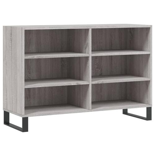 Skænk 103,5x35x70 cm konstrueret træ grå sonoma-eg
