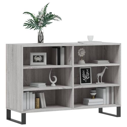 Skænk 103,5x35x70 cm konstrueret træ grå sonoma-eg