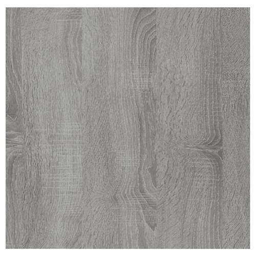 Væghængtee tv-skab 4 stk. 30,5x30x30 cm grå og sonoma-eg