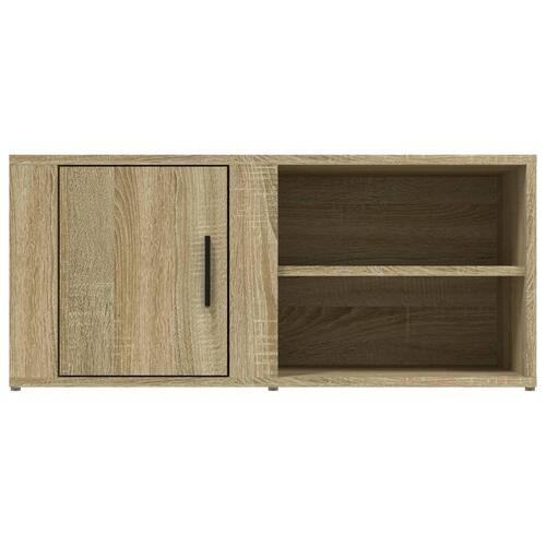 Tv-borde 2 stk. 80x31,5x36 cm konstrueret træ sonoma-eg