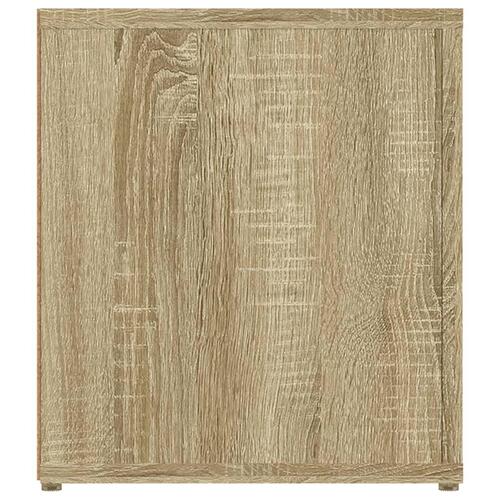 Tv-borde 2 stk. 80x31,5x36 cm konstrueret træ sonoma-eg
