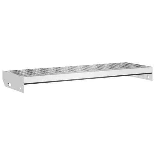 Trappetrin 70x24x7 cm trinrist galvaniseret stål