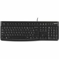 Tastatur Logitech K120 Sort Fransk AZERTY