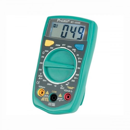 Proskit MT-1233D digitalt multimeter - grøn
