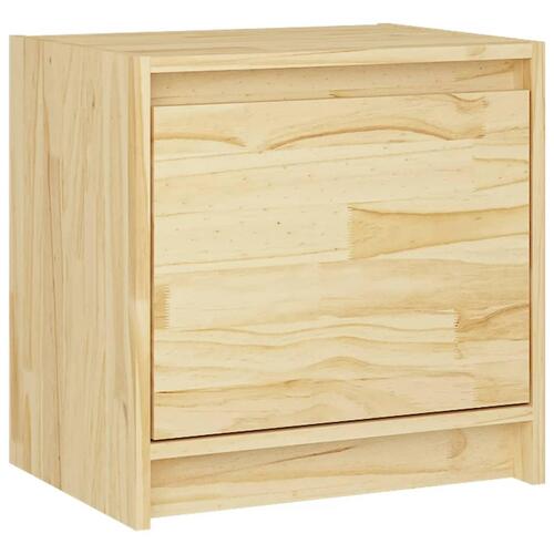 Sengebord 40x30,5x40 cm massivt fyrretræ