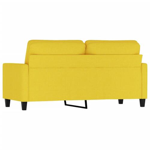 2-personers sofa 140 cm stof lysegul