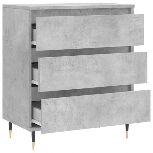 Skænk 60x35x70 cm konstrueret træ betongrå