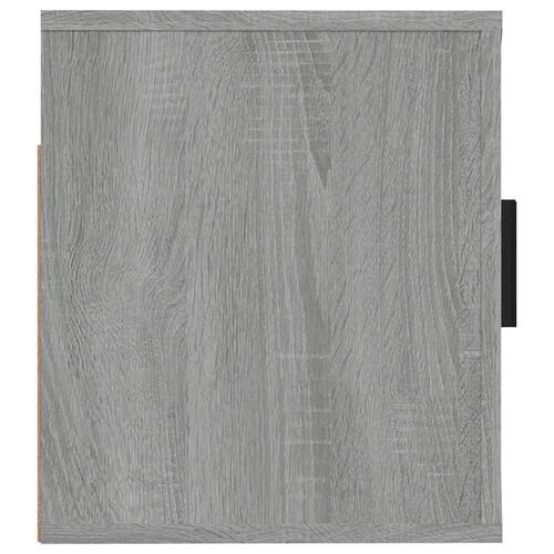 Væghængt tv-skab 57x34,5x40 cm grå sonoma-eg