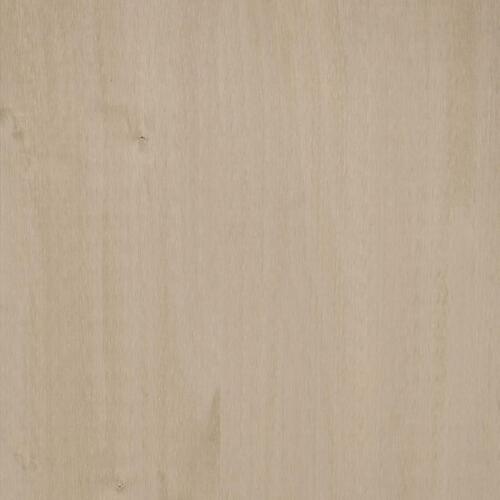 Skoskab HAMAR 85x40x108 cm massivt fyrretræ honningbrun